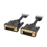 PC, gaming si accesorii - Retelistica - Cabluri si accesorii - Cablu Nelbo DVI-D (24+1) - DVI-D (24+1), tip tata-tata , 3M cu mufe aurite - Infinity.ro