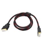 PC, gaming si accesorii - Retelistica - Cabluri si accesorii - Cablu Nelbo DVI-D (24+1) - DVI-D (24+1), tip tata-tata , 3M cu mufe aurite - Infinity.ro