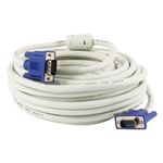 PC, gaming si accesorii - Retelistica - Cabluri si accesorii - Cablu nelbo VGA la VGA, tip tata-tata, 15M, ecranat de calitate superioara - Infinity.ro