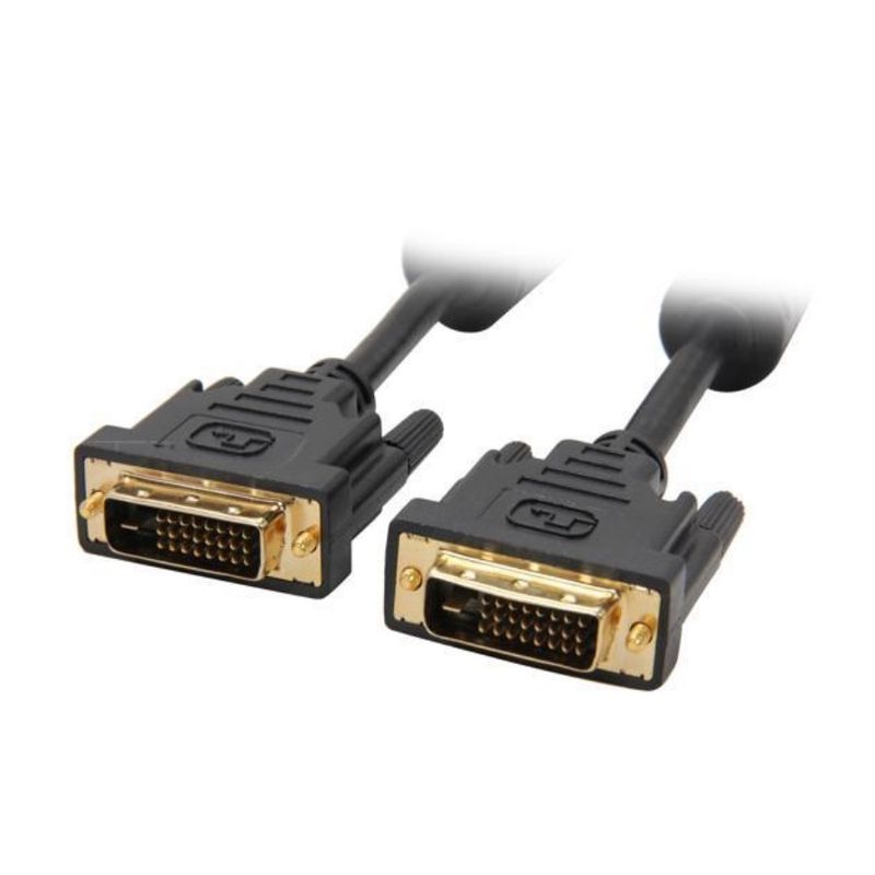 PC, gaming si accesorii - Retelistica - Cabluri si accesorii - Cablu Nelbo DVI-D (24+1) - DVI-D (24+1), lungime 3m, tip tata-tata, mufe aurite - Infinity.ro