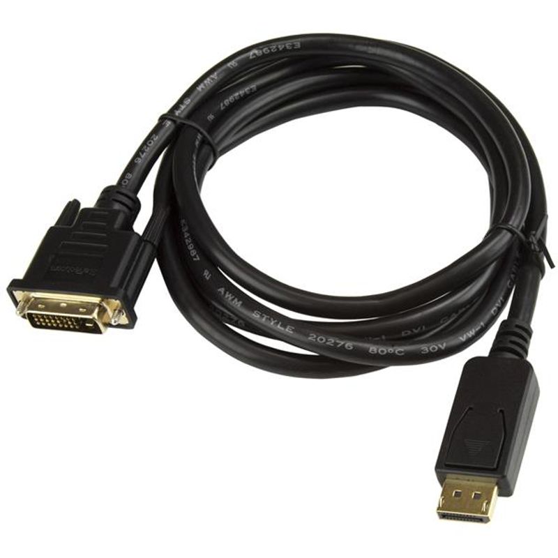 PC, gaming si accesorii - Retelistica - Cabluri si accesorii - Cablu Nelbo DISPLAYPORT - DVI, lungime 3m, calitate superioara, tip tata-tata - Infinity.ro