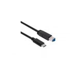 PC, gaming si accesorii - Retelistica - Cabluri si accesorii - Cablu imprimanta, Nelbo, USB B 3.0 la USB Type C , de calitate superioara, 1M - Infinity.ro