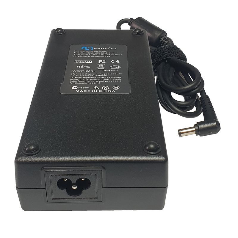 Laptop, Telefoane si Tablete - Laptopuri si accesorii - Accesorii Laptop - Incarcatoare laptop - Incarcator nelbo compatibil cu Lenovo y410p, 170w, 20v, 8.5a, 5.5x2.5mm - Infinity.ro