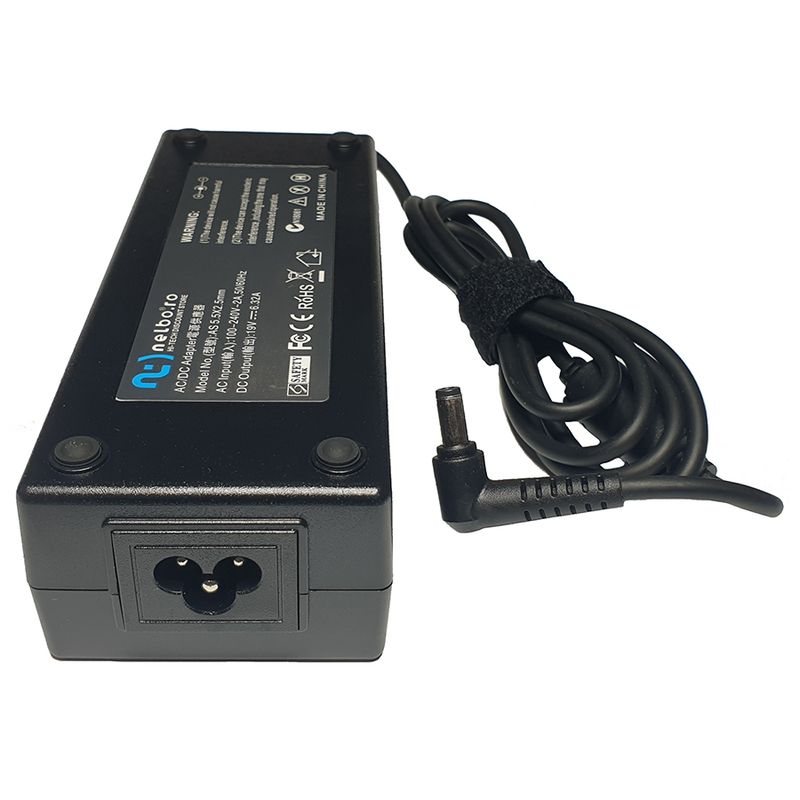 Laptop, Telefoane si Tablete - Laptopuri si accesorii - Accesorii Laptop - Incarcatoare laptop - Incarcator nelbo compatibil cu laptop Asus k55vj k93sm k93sv, 120W, 19V, 6.32A, 5.5x2.5mm - Infinity.ro