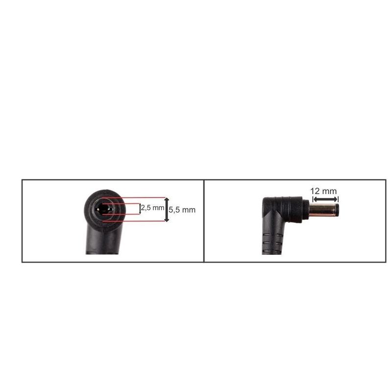 Laptop, Telefoane si Tablete - Laptopuri si accesorii - Accesorii Laptop - Incarcatoare laptop - Incarcator laptop nelbo A8JC, 90W, 19V, 4.74A, mufa 5.5x2.5mm - Infinity.ro