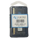 PC, gaming si accesorii - Componente PC - Componente - Memorii RAM - Memorie RAM 4 GB sodimm ddr4, 2666 Mhz, Nelbo original, pentru laptop, black edition - Infinity.ro