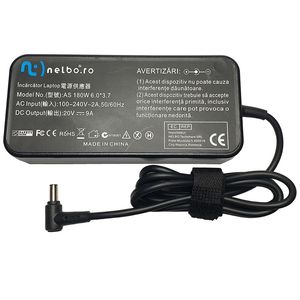 Incarcator laptop, Nelbo, StudioBook Pro 17 W700G1T, 180W, 20V, 9A, mufa 6.0x3.7 mm