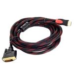TV, Audio-Video si Foto - Accesorii TV si audio - Cabluri si adaptoare video - Cablu Nelbo, HDMI - DVI de 1.5 metri, tip tata-tata ecranat de calitate superioara - Infinity.ro