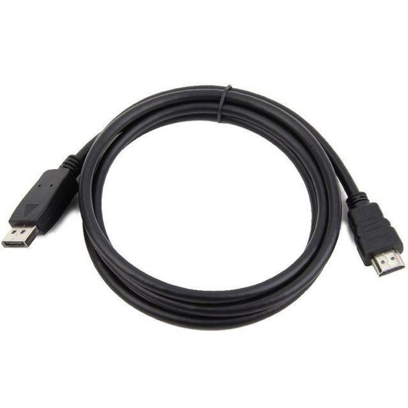 TV, Audio-Video si Foto - Accesorii TV si audio - Cabluri si adaptoare video - Cablu Nelbo DISPLAYPORT - HDMI de 1.8m, tip tata-tata ecranat de calitate superioara - Infinity.ro