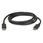 PC, gaming si accesorii - Retelistica - Cabluri si accesorii - Cablu CIMUTO DISPLAYPORT - DISPLAYPORT, lungime 3m, rezolutie 4k, mufe aurite, tip tata-tata - Infinity.ro