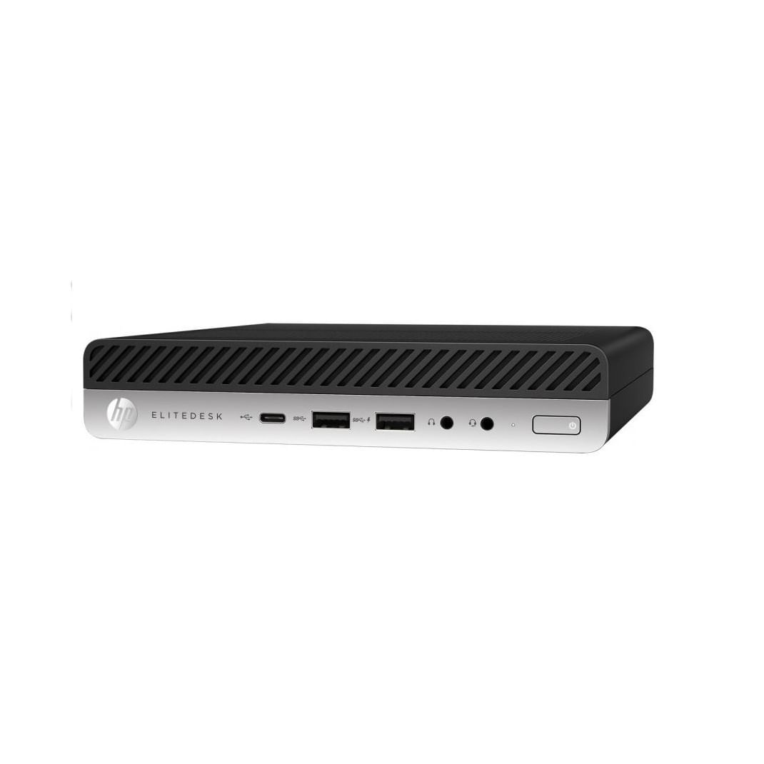 Sistem HP EliteDesk 800 G4, Mini PC, I5-8500T, 8GB RAM, 480 GB SSD, Licenta Windows 11