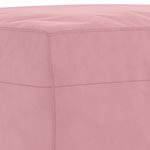 Casa si Gradina - Mobilier - Seturi de mobilier - Seturi living - Set canapea cu perne, 4 piese, roz, catifea - Infinity.ro