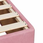 Casa si Gradina - Mobilier - Paturi si accesorii - Paturi - Pat box spring cu saltea, negru, 120x190 cm, catifea - Infinity.ro