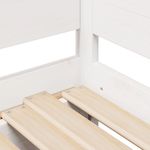 Casa si Gradina - Mobilier - Paturi si accesorii - Paturi - Pat de zi cu extensie/sertare, alb, 90x200 cm, lemn masiv pin - Infinity.ro
