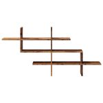 Casa si Gradina - Mobilier - Biblioteci si rafturi - Rafturi - Raft de perete, lemn vechi, 124,5x18x60,5 cm, lemn prelucrat - Infinity.ro
