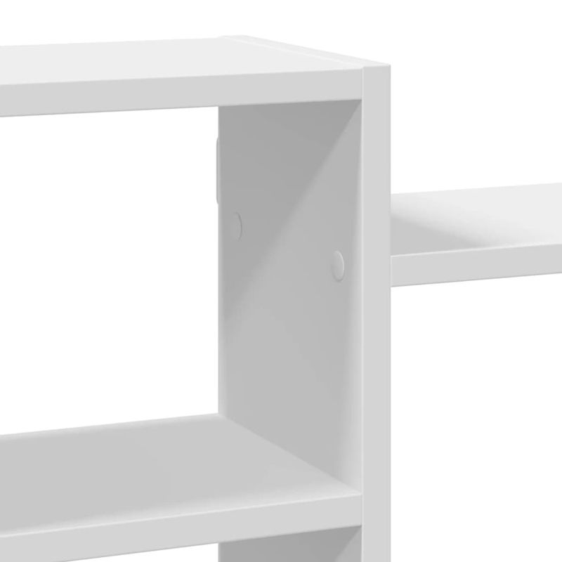 Casa si Gradina - Mobilier - Biblioteci si rafturi - Rafturi - Raft de perete, alb, 129x18x42 cm, lemn prelucrat - Infinity.ro
