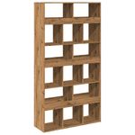 Casa si Gradina - Mobilier - Biblioteci si rafturi - Biblioteci - Separator camera stejar artizanal 100x33x187,5cm lemn prelucrat - Infinity.ro