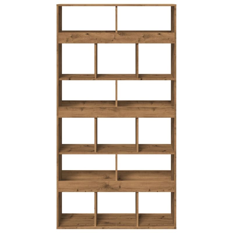 Casa si Gradina - Mobilier - Biblioteci si rafturi - Biblioteci - Separator camera stejar artizanal 100x33x187,5cm lemn prelucrat - Infinity.ro