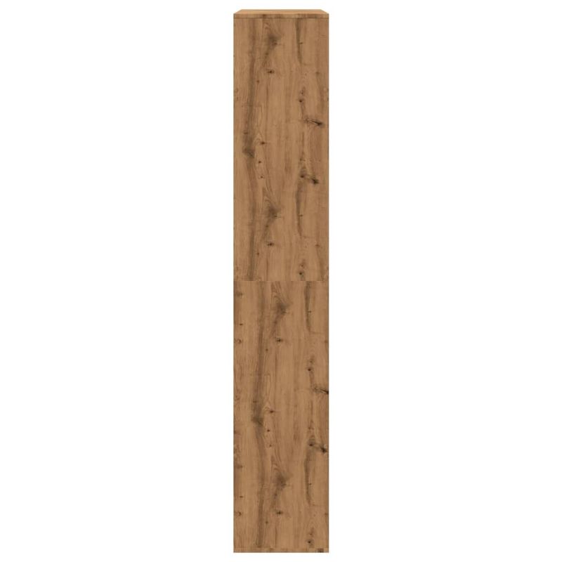 Casa si Gradina - Mobilier - Biblioteci si rafturi - Biblioteci - Separator camera stejar artizanal 100x33x187,5cm lemn prelucrat - Infinity.ro