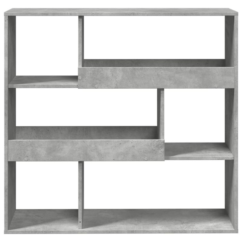 Casa si Gradina - Mobilier - Biblioteci si rafturi - Biblioteci - Biblioteca, gri beton, 100x33x94,5 cm, lemn prelucrat - Infinity.ro