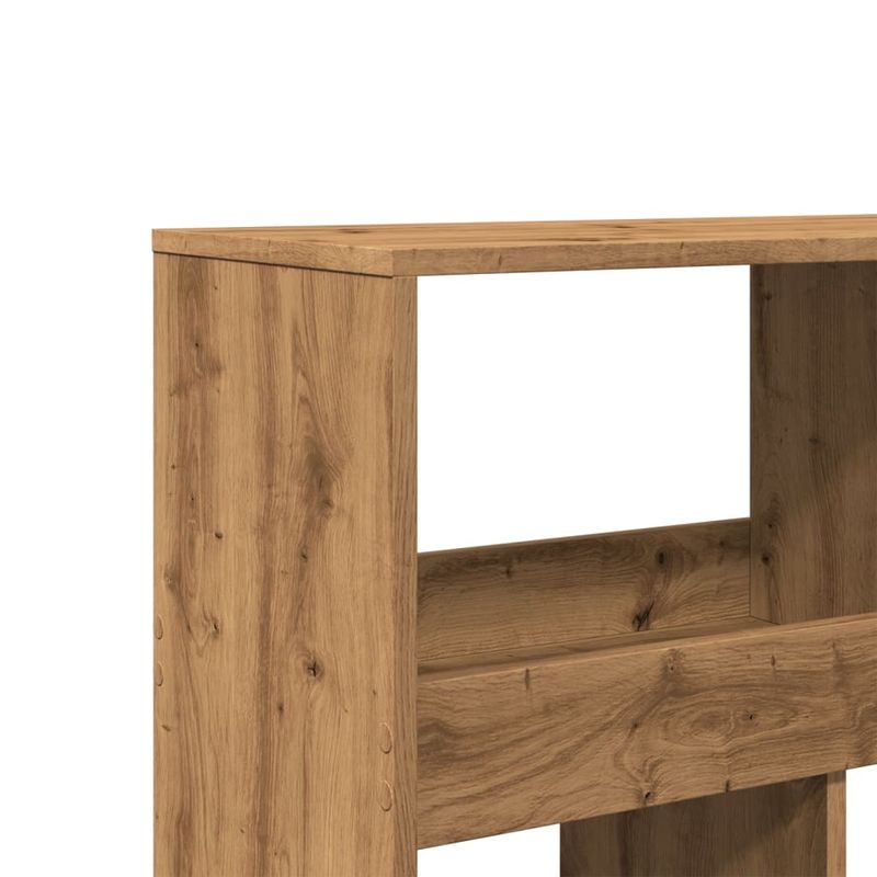 Casa si Gradina - Mobilier - Biblioteci si rafturi - Biblioteci - Separator camera stejar artizanal 100x33x187,5cm lemn prelucrat - Infinity.ro
