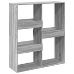 Casa si Gradina - Mobilier - Biblioteci si rafturi - Biblioteci - Separator de camera, gri sonoma, 100x33x115 cm, lemn prelucrat - Infinity.ro