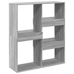 Casa si Gradina - Mobilier - Biblioteci si rafturi - Biblioteci - Separator de camera, gri sonoma, 100x33x115 cm, lemn prelucrat - Infinity.ro