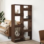 Casa si Gradina - Mobilier - Biblioteci si rafturi - Biblioteci - Separator camera, stejar maro, 100x33x175 cm, lemn prelucrat - Infinity.ro