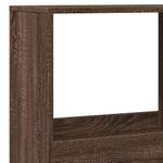 Casa si Gradina - Mobilier - Biblioteci si rafturi - Biblioteci - Separator camera, stejar maro, 100x33x175 cm, lemn prelucrat - Infinity.ro