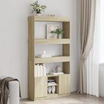 Casa si Gradina - Mobilier - Biblioteci si rafturi - Biblioteci - Dulap inalt, stejar sonoma, 92x33x180 cm, lemn prelucrat - Infinity.ro