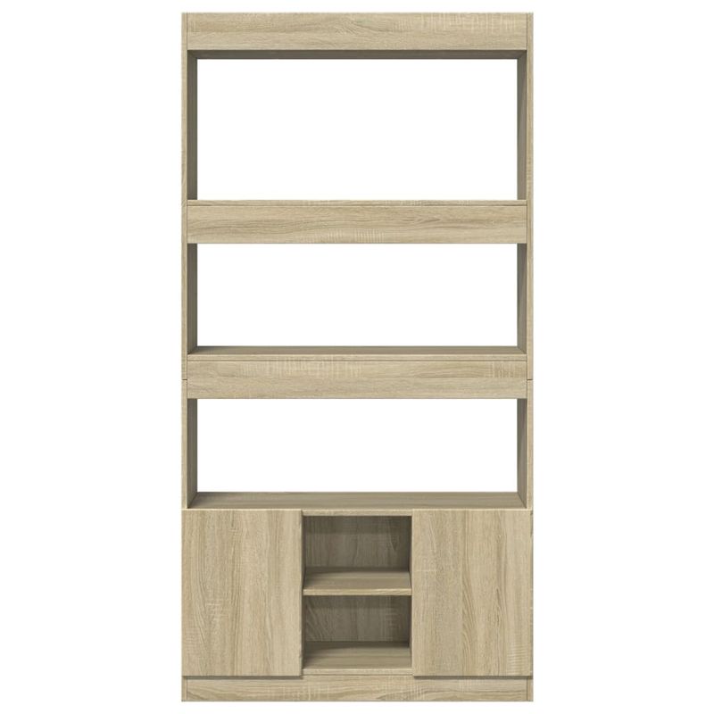 Casa si Gradina - Mobilier - Biblioteci si rafturi - Biblioteci - Dulap inalt, stejar sonoma, 92x33x180 cm, lemn prelucrat - Infinity.ro
