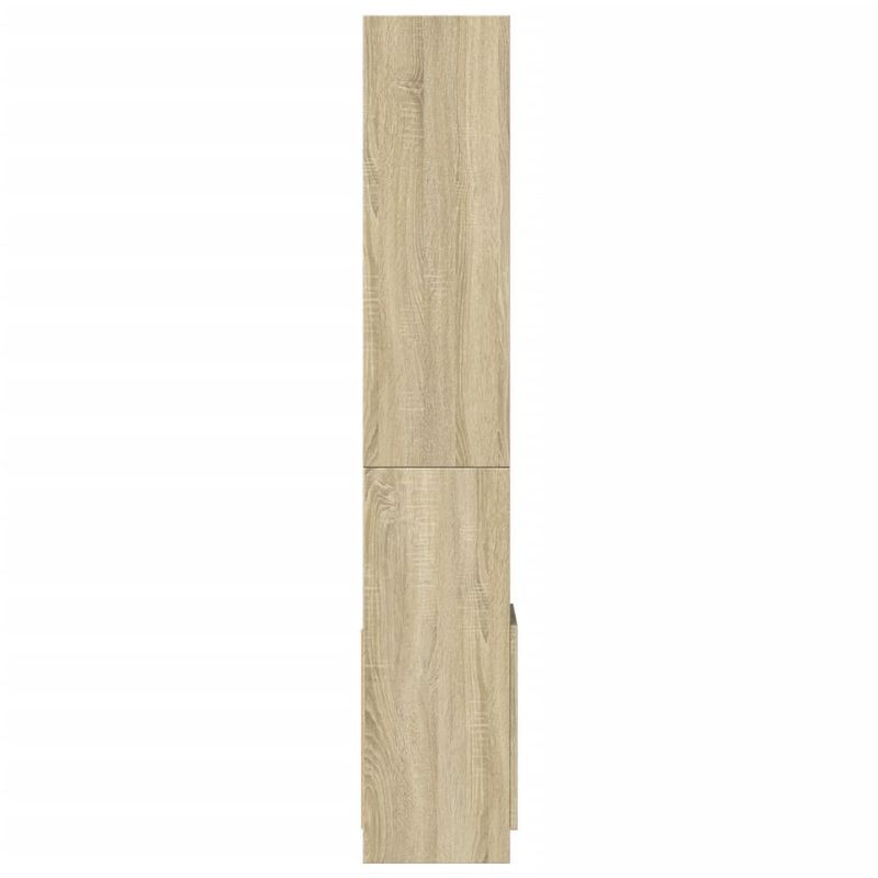 Casa si Gradina - Mobilier - Biblioteci si rafturi - Biblioteci - Dulap inalt, stejar sonoma, 92x33x180 cm, lemn prelucrat - Infinity.ro