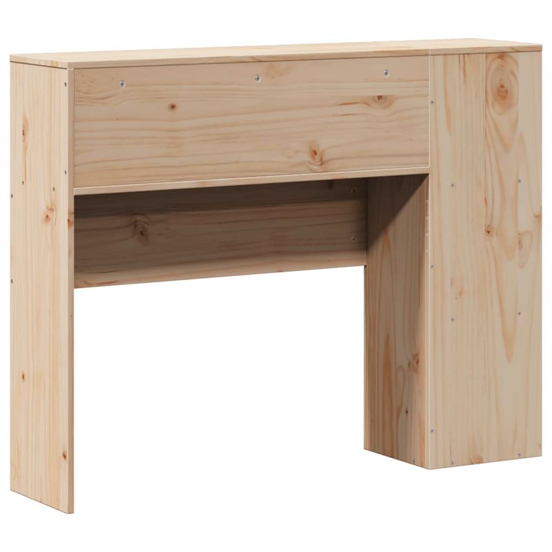 Casa si Gradina - Mobilier - Paturi si accesorii - Accesorii paturi - Tablie de pat cu depozitare, 75 cm, lemn masiv de pin - Infinity.ro