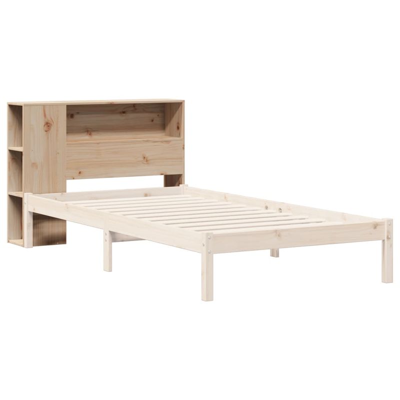 Casa si Gradina - Mobilier - Paturi si accesorii - Accesorii paturi - Tablie de pat cu depozitare, 75 cm, lemn masiv de pin - Infinity.ro