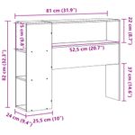 Casa si Gradina - Mobilier - Paturi si accesorii - Accesorii paturi - Tablie de pat cu depozitare, 75 cm, lemn masiv de pin - Infinity.ro