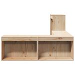 Casa si Gradina - Mobilier - Comode si corpuri - Noptiere - Noptiera cu birou, 222x107x75 cm lemn masiv de pin - Infinity.ro