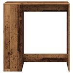 Casa si Gradina - Mobilier - Mese si birouri - Mese bucatarie si dining - Masa bar cu rafturi, lemn vechi 101x40x103,5 cm lemn prelucrat - Infinity.ro