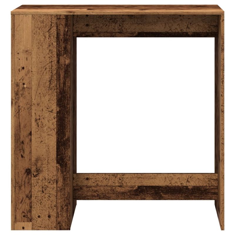 Casa si Gradina - Mobilier - Mese si birouri - Mese bucatarie si dining - Masa bar cu rafturi, lemn vechi 101x40x103,5 cm lemn prelucrat - Infinity.ro