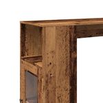 Casa si Gradina - Mobilier - Mese si birouri - Mese bucatarie si dining - Masa bar cu rafturi, lemn vechi 101x40x103,5 cm lemn prelucrat - Infinity.ro