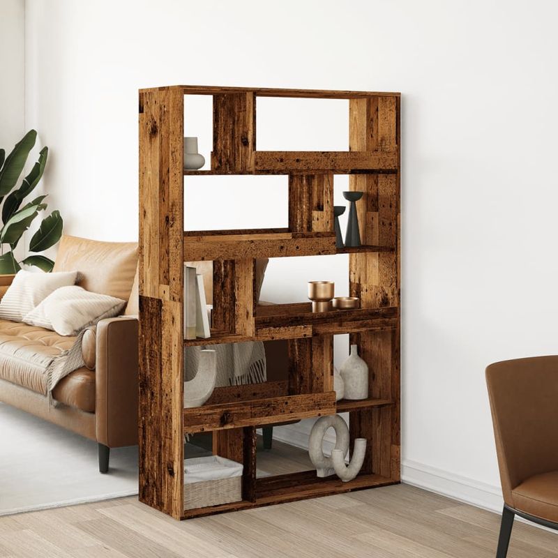 Casa si Gradina - Mobilier - Biblioteci si rafturi - Biblioteci - Biblioteca, lemn vechi, 100x33x156,5 cm, lemn prelucrat - Infinity.ro
