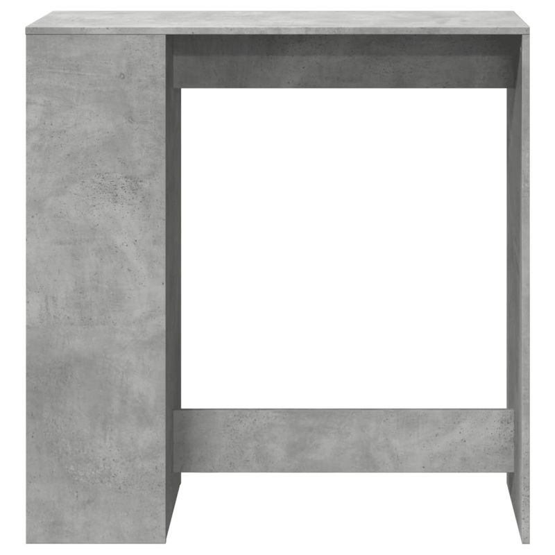 Casa si Gradina - Mobilier - Mese si birouri - Mese bucatarie si dining - Masa de bar cu rafturi gri beton 101x40x103,5 cm lemn prelucrat - Infinity.ro