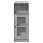 Casa si Gradina - Mobilier - Mese si birouri - Mese bucatarie si dining - Masa de bar cu rafturi gri beton 101x40x103,5 cm lemn prelucrat - Infinity.ro
