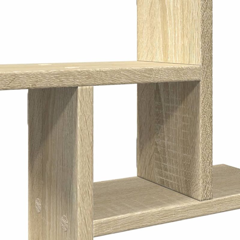 Casa si Gradina - Mobilier - Biblioteci si rafturi - Rafturi - Rafturi perete 2 buc. stejar sonoma 38x12x38 cm lemn prelucrat - Infinity.ro