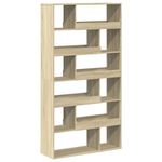 Casa si Gradina - Mobilier - Biblioteci si rafturi - Biblioteci - Biblioteca, stejar sonoma, 100x33x187,5 cm, lemn prelucrat - Infinity.ro