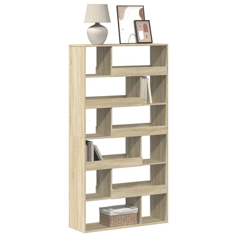 Casa si Gradina - Mobilier - Biblioteci si rafturi - Biblioteci - Biblioteca, stejar sonoma, 100x33x187,5 cm, lemn prelucrat - Infinity.ro