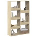 Casa si Gradina - Mobilier - Biblioteci si rafturi - Biblioteci - Separator camera, stejar sonoma, 100x33x155,5 cm lemn prelucrat - Infinity.ro