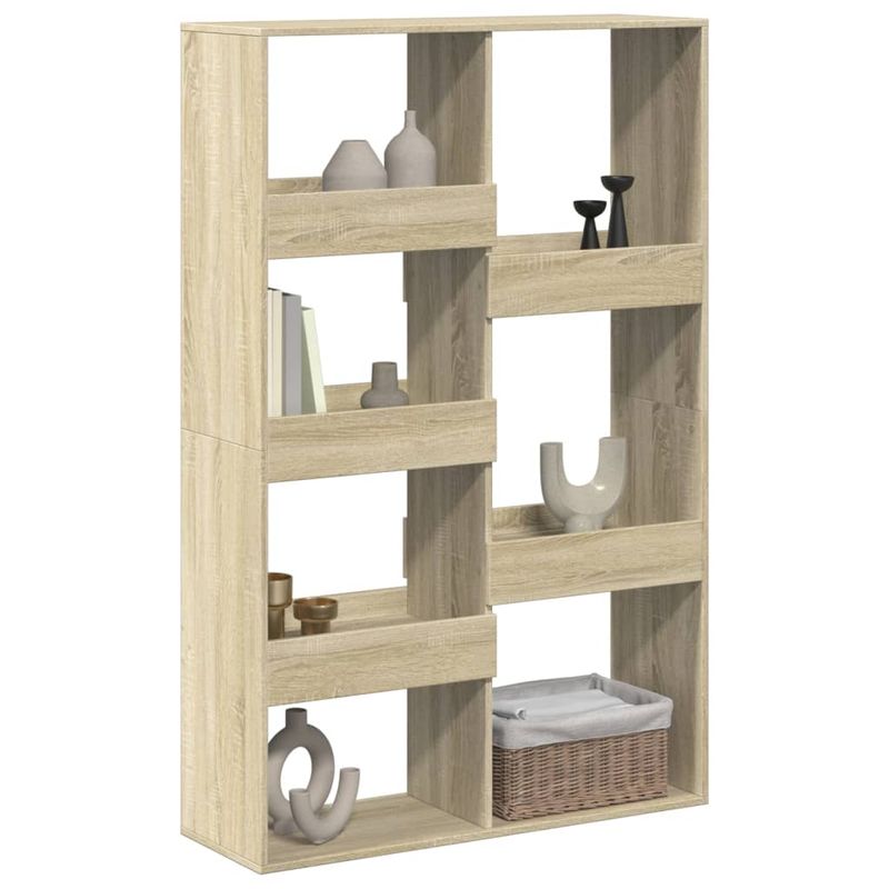 Casa si Gradina - Mobilier - Biblioteci si rafturi - Biblioteci - Separator camera, stejar sonoma, 100x33x155,5 cm lemn prelucrat - Infinity.ro