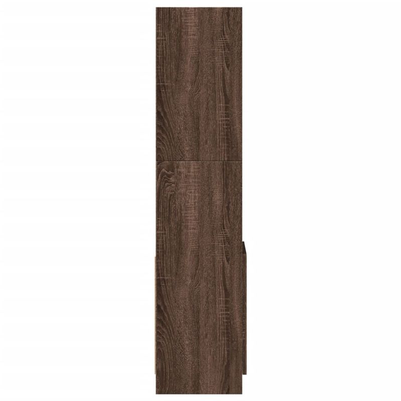 Casa si Gradina - Mobilier - Biblioteci si rafturi - Biblioteci - Dulap inalt, stejar maro, 92x33x140 cm, lemn prelucrat - Infinity.ro