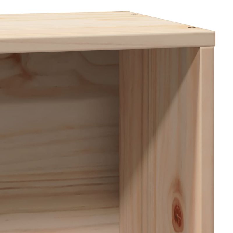 Casa si Gradina - Mobilier - Paturi si accesorii - Paturi - Pat cu biblioteca fara saltea, 90x200 cm, lemn masiv pin - Infinity.ro