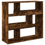 Casa si Gradina - Mobilier - Biblioteci si rafturi - Biblioteci - Biblioteca/Separator de camera, stejar afumat, 100x33x94,5 cm - Infinity.ro